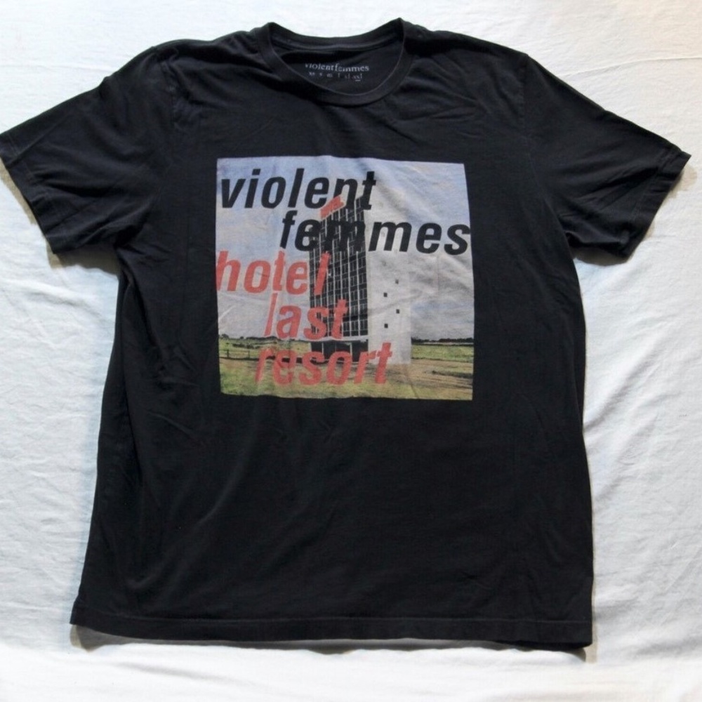 Black XL Violent Femmes T-shirt
